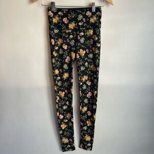 B Fit by Beach Bunny Full Length Leggings Floral Sunny XS